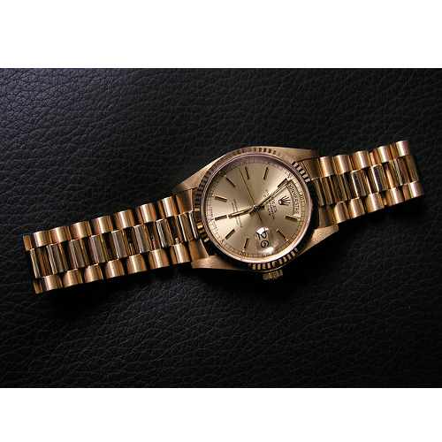 Gouden horloge - (c) hypo.physe